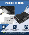 BMW X3 F25 28I Liftgate Lock Actuator Replacement with power lock and trunk release, sturdy metal and plastic housing design