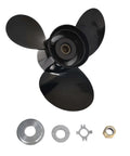 Mercury Fourteen And A Half By Nineteen Outboard Propeller With Hub Kit Three Blade Right Hand Pitch Nineteen Fifteen Spline