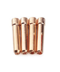 Copper tips for 25 Piece TIG Stubby Gas Lens Nozzle Kit For WP 17 18 26 Welding Torch 3 32 Inch Tips Accessories Pack