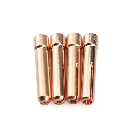 Copper tips for 25 Piece TIG Stubby Gas Lens Nozzle Kit For WP 17 18 26 Welding Torch 3 32 Inch Tips Accessories Pack