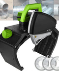 Heavy Duty Electric Pipe Cutter 15-400 mm Pro Grade Precision 0.05 mm with green handle and tungsten blade