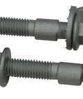 Adjustable Cam Bolt Assemblies For Non Slotted Struts 15 Mm Pair Negative Camber Spacers grey metal bolts for suspension tuning