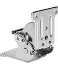 Carbon Steel Self Locking Hinges Folding Table Leg Brackets With 180 Degree Lock Design And Electroplated Finish for heavy duty use