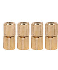 Heavy Duty Copper Concealed Drum Cabinet Door Hinges for DIY Projects Built Tough and Rust Resistant 180 Degree Swing Pack of 4