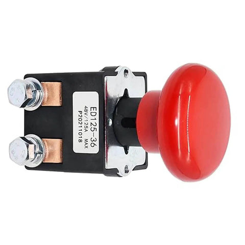 Heavy Duty Emergency Stop Switch Replacement Compatible With Big Joe Zero Turn Mowers Ez30 E30 D40 Ez40 T40 T15 No Hassle Swap Oem Part Numbers 1115 510008 00 Ed125 36 Built Tough For Daily Grind