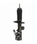 Front Right Suspension Strut Assembly For Passenger Side Vehicles OE Quality Shock Absorber with black steel casing and pre-installed bearing seat.