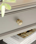 10 Pack Champagne Bronze Cabinet Knobs One And Three Sixteenths Inch Round Zinc Alloy Dresser Drawer Knobs With Wide Base Built Tough