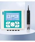 Industrial Wastewater PH Controller Meter And Online Flow Meter With Slick Water Sensor for real-time tracking display and sensor.