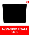 Bitmap Mouse Pad 9 x 8 Inch Foam Surface with Non Skid Backing for Optical and Ball Mouse Precision Desk Pad shown in black