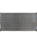 Built Tough Engine Cooling Radiator Replacement For Nissan Leaf Battery Electric Vehicle EV BEV 2011 Through 2012, front view of coolant core.