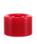 Red roller skate wheel, 92A, quad wheel replacement for indoor and outdoor use, durable and smooth rolling, great traction.