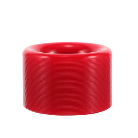 Red roller skate wheel, 92A, quad wheel replacement for indoor and outdoor use, durable and smooth rolling, great traction.
