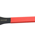 ER32 Slotted Collet Chuck Spanner Wrench, 250mm Length, 45mm Open, Red Finish, CNC Milling Lathe Tool on white background