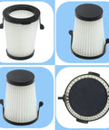4 Pack HEPA Vacuum Filters For Milwaukee M12 0850-20 Cordless Vacuum Replacement For Part 49-90-1950 with pleated design