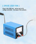 Outdoor Emergency Power Generator With Hand Crank USB Charging 20W Portable Power Station For Camping And Survival Gear