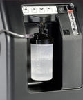 High Flow Oxygen Humidifier Bottle for Oxygen Therapy with Bubbler Hydration System attached to oxygen concentrator