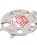 Industrial Pneumatic Air Source Lockout Device With 304 Stainless Steel Connector Two Padlock Holes Fits Five Hose Sizes