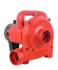 Heavy Duty Industrial Shop Vac With Blowing And Suction Options To Blow Off Sawdust And Collect Work Debris Compatible With Angle Grinders And Power Tools Giving Smooth Six Speed Settings For Quick Shop Cleanup, red blower design.
