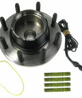 Premium Heavy Duty Front Wheel Hub And Bearing Assembly Pair Set For Ford Super Duty 4x4 Excursion 2002 2005, includes assembly and hardware.