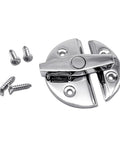 Boat Door Latch Catch Hardware 316 Stainless Steel With 180 Degree Rotating Knob For Marine Cabinets And Outdoor Use