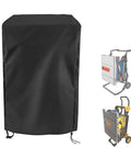 Boss Level Heavy Duty Table Saw Cover for Bosch 10 Inch Saws With Wheeled Stand and Dewalt Rolling Tables, black cover
