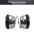 25mm Internal Diameter Shaft Seal Replacement For Pumps Alloy Plastic 20225 For Pump Shafts Water Pools And Spas Sealing Assembly DIY Friendly For Weakly Corrosive Media 0 To 0.6 MPa Minus 20 To 80 C, split view