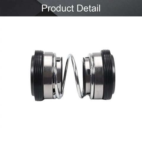 25mm Internal Diameter Shaft Seal Replacement For Pumps Alloy Plastic 20225 For Pump Shafts Water Pools And Spas Sealing Assembly DIY Friendly For Weakly Corrosive Media 0 To 0.6 MPa Minus 20 To 80 C, split view
