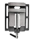 Solid As A Rock Cast Iron Drill Press Vise Features A Ridiculously Sturdy Four Inch Jaw Design And Super Smooth Turning Screw for securing workpieces.
