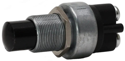 Heavy Duty Push Button Start Switch With Neoprene Cap Momentary Action 60 Amps At 12 Volts Five Eighths Inch Mount Hole