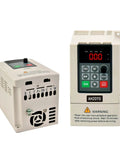 Budget Friendly 380V 3 Phase VFD Inverter Motor Speed Controller 0.75kW Through 7.5kW Range Easy Setup Energy Saving Variable Frequency Drive Converter For Industrial Motors And Machinery Usage, beige front view