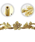 Solid Brass Double Hole Drawer Pulls In Vintage Style For Cabinets Wardrobes And Furniture Drawers With A Retro Vibe Detail View