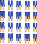 EC5 Battery Connector Set 10 Pairs With 5.0mm Gold Plated Bullet Connectors Male And Female Shells for RC, LiPo and Electric Motors.