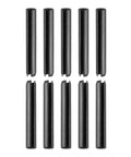 10 black 5mm X 40mm Slotted Spring Pin Pack Of 50 Black 65Mn Spring Steel Dowel Tension Roll Pin For DIY Home Workshop Tools And Machinery Durable Metal Fastener