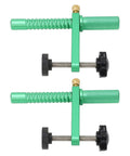 Two Pack 19mm Three Quarter Inch Bench Dog Clamp With Quick Release And Fast Acting Hold Down All Metal Aluminum Construction