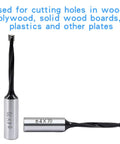 Top Shelf Carbide Tip Forstner Drill Bit Built Heavy With A Sturdy Carbon Steel Shaft And Razor Sharp Edge To Knock Out Precise Flat Bottom Holes Quickly - 4mm cutting width.