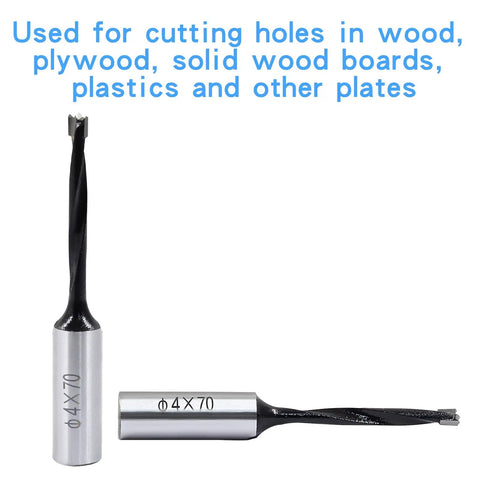 Top Shelf Carbide Tip Forstner Drill Bit Built Heavy With A Sturdy Carbon Steel Shaft And Razor Sharp Edge To Knock Out Precise Flat Bottom Holes Quickly - 4mm cutting width.