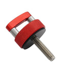 Beefy Billet Aluminum Hard Top Quick Removal Fastener Thumb Screw Integrated D Ring For Jeep Wrangler JK 2007 To 2018 JL 2018 To 2022