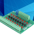8 Channel Optical Isolation Module Workhorse 12 Volt To 3V3 Converter For PLCs shown on white background