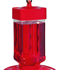 Hummingbird Feeder With Wide Mouth Reservoir And Leakproof Ring, No Drip, 10 Feeding Ports, Easy Fill And Clean Nectar Feeder