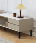 Level Up Your Space With These Legit 4 Pack Cylinder Furniture Legs Featuring A Secure M8 Screw Base For Dressers Beds And Coffee Tables Solid Aluminum Support Feet on a stylish coffee table.