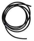 Top Grade PU Air Line Hose With Quick Connect Fittings Fits Tire Changer Machines Shop Repair Durable Black Tubing 6mm ID, coiled