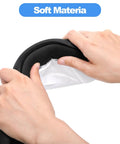 Hands applying 12 Pack Foam Pipe Insulation Wrap With Self Adhesive Aluminum Foil Shield For Outdoor Pipes Spigots Water Heaters