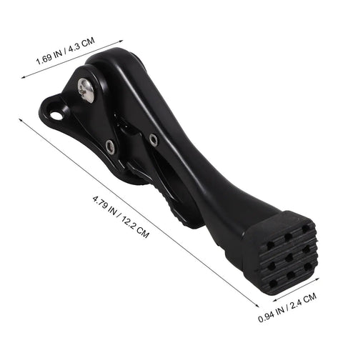 Adjustable Kick Down Door Stopper For Commercial And Home Doors With Easy Installation Anti Collision Protection And Heavy Duty Door Braking