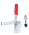 Tough As Nails Hardcore Pro Grade Vertical Quick Toggle Clamp Fixture With Easy Grip Handle for welding metal plates and circuit boards.