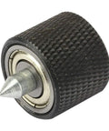 Heavy Duty 12 Mm Carbide Tipped Live Center For Mini Wood Lathe With Rock Solid Steel Rotation Cone, side view showing detailed design and precision.