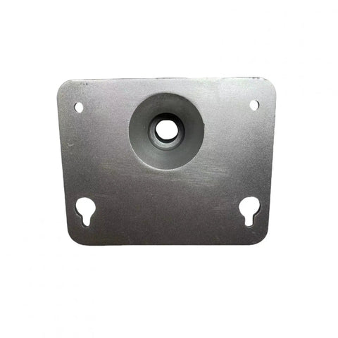 Rock Solid Metal Electronic Module Mount Plate For Drum Pads And Percussion Setups, durable mounting surface with holes visible