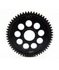 Steel Spur Gear For Axial Yeti And SCX RC Trucks 56 Tooth 32 Pitch Upgrade Heavy Duty Alloy Drive Gear front view
