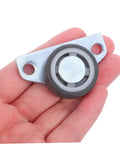 Heavy Duty Sliding Door Support Wheels With Adjustable Caster Rollers And Precision Bearings Smooth Operator Barn Door Hardware Replacement held in hand