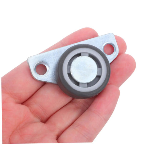 Heavy Duty Sliding Door Support Wheels With Adjustable Caster Rollers And Precision Bearings Smooth Operator Barn Door Hardware Replacement held in hand
