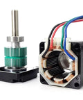 1.8 Degree Nema 11 Stepper Motor 28x28mm Frame With 5mm Shaft 2 Phase 4 Wire Hybrid Stepping Motor Ideal For 3D Printers CNC Machines And Automation Today, compact motor cutaway